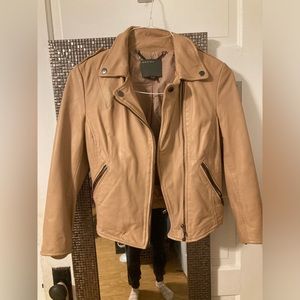 100% lamb leather jacket (xs)